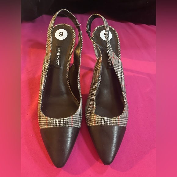 Nine West Shoes - NINE WEST PLAID STILLETOS